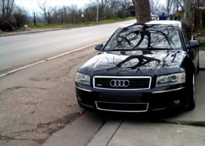 Audi A8 – Aussenreinigung & Lackaufbereitung